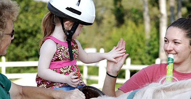 horse therapy photo