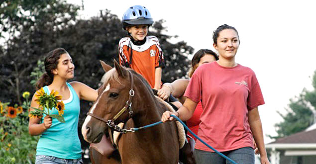 horse therapy photo