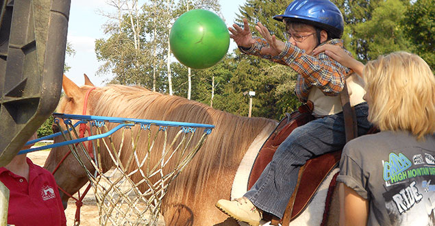 horse therapy photo