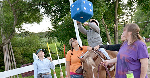 horse therapy photo