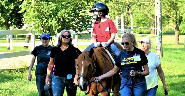 horse therapy photo